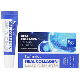 Бальзам для губ з колагеном FarmStay Real Collagen Essential Lip Balm 10 мл