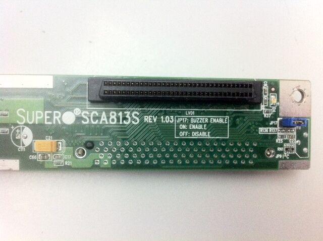 Плата з'єднувальна Backplane Supermicro SCA813S SCSI HDD (CSE-SCA-813S), бу