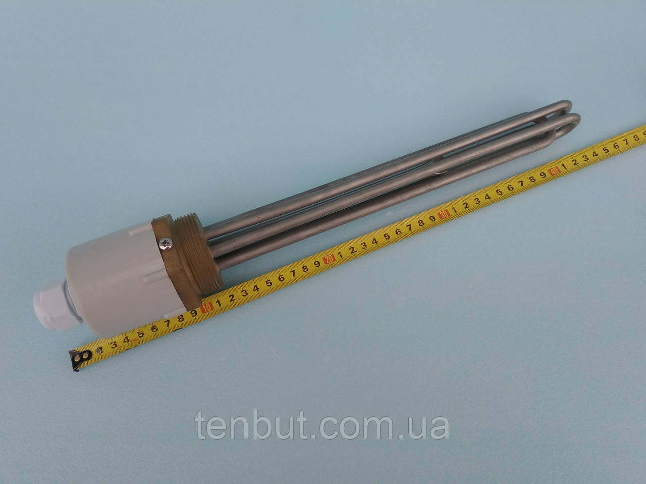 Блок ТЕН з нержавіючої сталі 6.0 кВт./2.0" дюйма / 220 - 380 В. / L-330 мм. виробник KAWAI