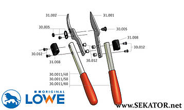 Сучкоріз LOWE / Льове 31.060 (Німеччина), фото 3