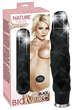 Вібратор Nature Skin Big Vibe Black