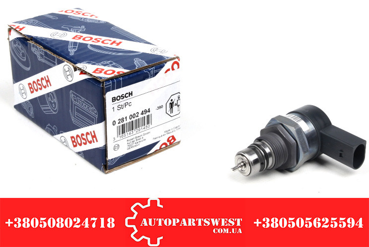 Клапан паливної рейки редукційний MB Sprinter CDI / MB Sprinter 906 2.2 CDI / MB Vito W639 BOSCH