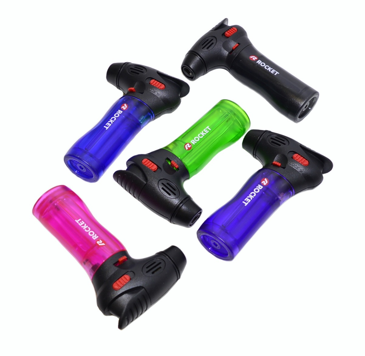 Газовая зажигалка турбо с пьезорозжигом Rocket NAR0387 (ID#455014691 ...