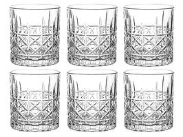 Набір скляних склянок для віскі LeGlass 6 штук 330 мл 600-002