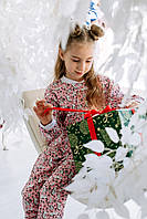 Піжама дитяча з кишенею на попі SweetJama Kids "Рожеві Єдиноріжки"