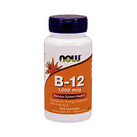 Витамин Б-12 (цианокобаламин) Now Foods B-12 1000 mсg (250 Lozenges)