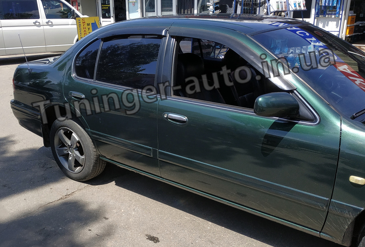 Вітровики, дефлектори вікон Nissan Maxima A32 1994-1999 (Autoclover A062), фото 1
