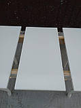 Стіл розкладний Затишок 105 см білий, фото 6