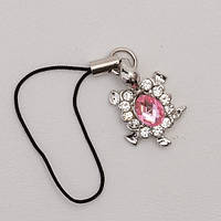 Брелок Черепаха Рожевий Камінь