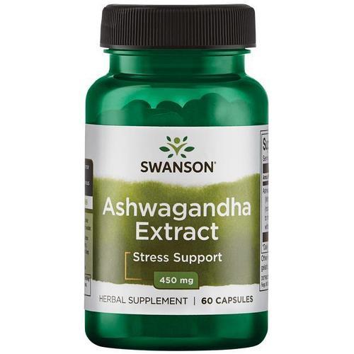 Swanson Ashwagandha Extract 450 mg, Ашваганда екстракт (60 капсул.)