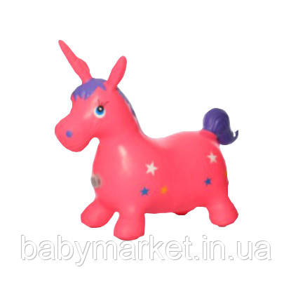 Стрибуни-тварини Єдиноріг Bambi MS 3290 (pink)