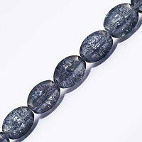 Бусини Біте Скло сіре 6 мм 95 шт УТ0027293