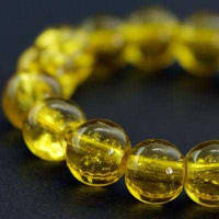 Бусини Біте Скло 6 мм жовтий 140 шт УТ0013434