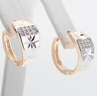 Сережки XP Позолота та Родій Дезіре