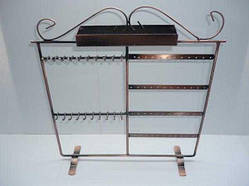 Підставка для біжутерії 333х310 мм метал колір бронза