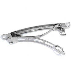 Основа під шпильку Металева, Колір: Платина, Розмір: Довжина 80 мм, Ширина 8 мм (20 шт.) 24_6_7