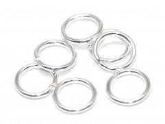 Колічки з'єднувальні роз'ємні 6х0,6 мм 200 шт. колір срібло