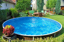 Басейн каркасний морозостійкий AZURO діам.5,5 м, висотою 1,2 м Mountfield (Чехія) 403DL без обладнання, фото 6