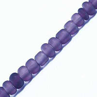 Бісер матовий, фіолетовий, діаметр — 2 мм (100 грамів) УТ0028091