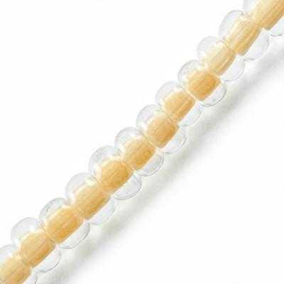 Бісер неоновий, пофарбований, жовтий, діаметр — 6 мм (100 грамів) УТ0003600, фото 1