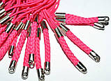 Основа для брелока 25 шт. довжина 74 мм колір рожевий, фото 2