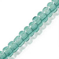 Бісер прозорий, зелений, діаметр -1,9 мм (100 грамів) УТ0003591