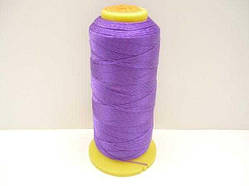 Нитка капронова для нанизування бус фіолетова 0,9 мм/500 м