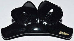 Краб для волосся, пластик, чорний (1 шт.) 144_4_114