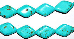 Бусини, блакитна бірюза (14 шт) 5_27_8