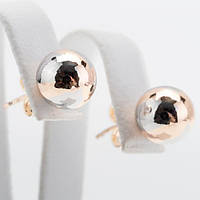 Сережки Пенала Родій і Позолота Xuping