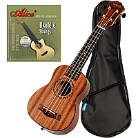 Укулеле Osten UK113 21" сопрано + чохол + струни