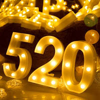 Об`ємні цифри Led