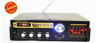 Усилитель Max SN-888BT Bluetooth + КАРАОКЕ 2 микрофона