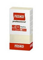 Салфетки банкетные FESKO Professional 33х33 Шампань 1/4 сложения 250 шт.