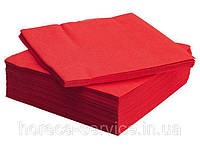 Салфетки банкетные FESKO Professional двухслойные красные 1/4 сложения 250 шт.