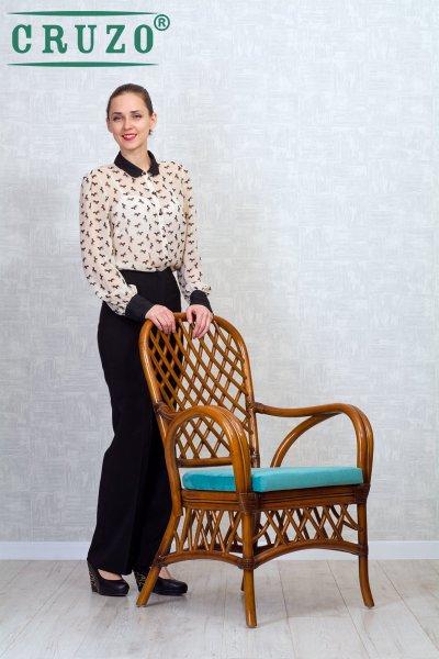 Стол и кресла на 6 персон для кухни из натурального ротанга - фото 7 - id-p1331885166