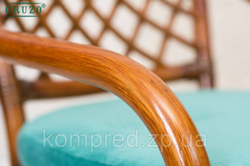 Стол и кресла на 6 персон для кухни из натурального ротанга - фото 9 - id-p1331885166