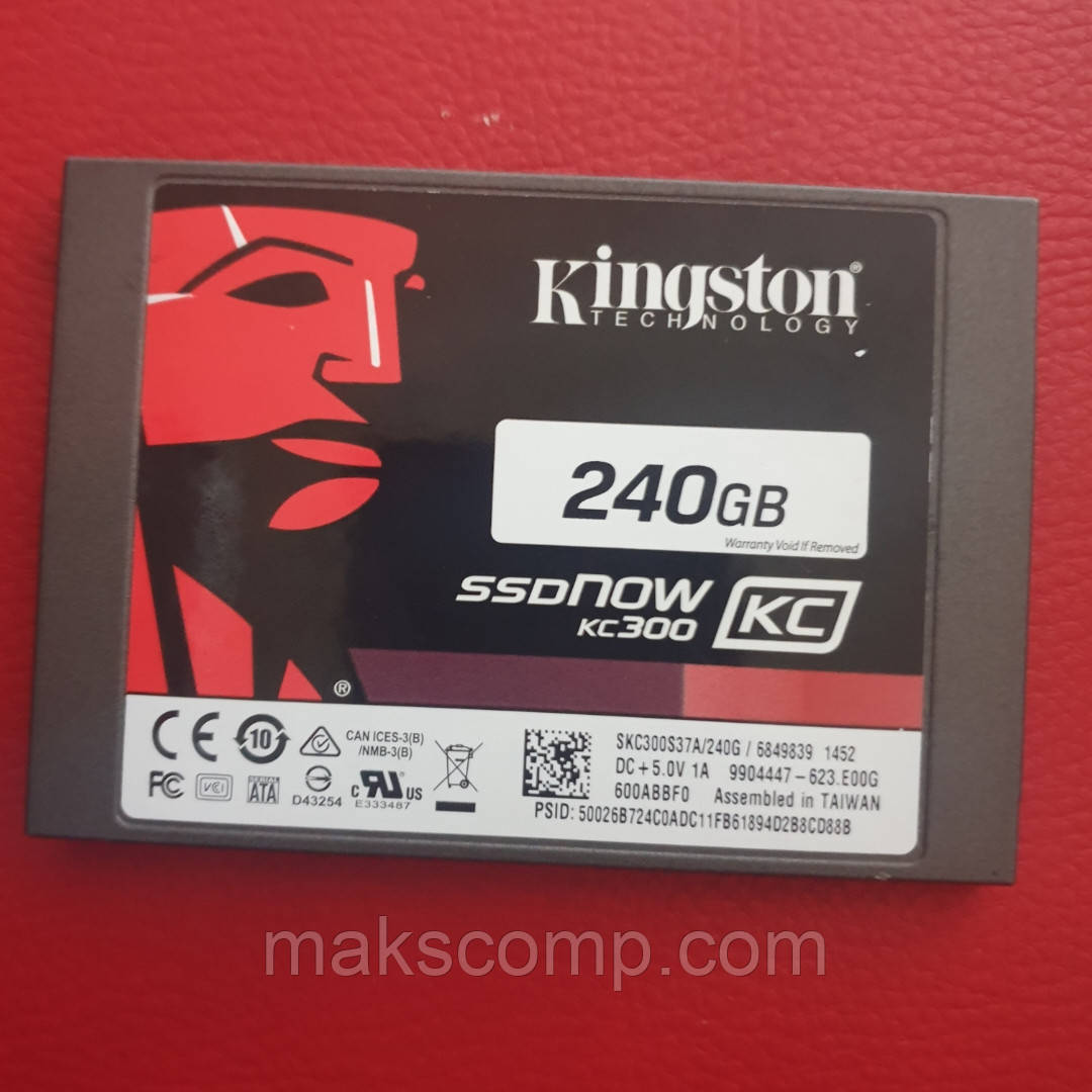 SSD Kingston KC300 240GB 2.5" SATAIII MLC (SKC300S37A/240G)