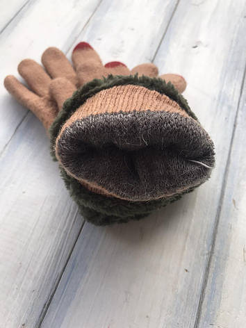 Стрейч+ в'язка Коричневі Середні, фото 2