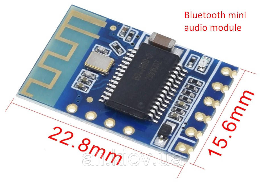 JDY-62 Bluetooth 4,0 аудіо модуль