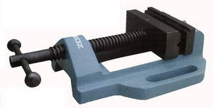 Тиски GROZ для свердльованих верстатів 80 мм DPV/CI/80 (35191)