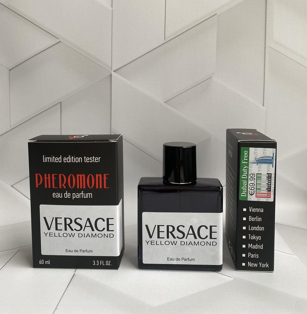 TESTER жіночий міні-парфуми Versace Yellow Diamond (Версаче Єллоу Даймонд) 40мл ОПТ