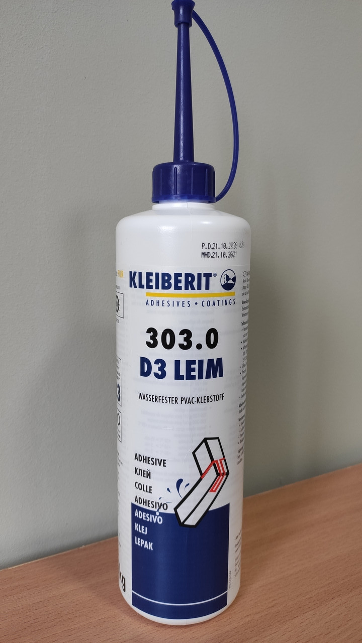 Столярний клей ПВА D3/D4 Kleiberit 303.0 (0,5 кг)