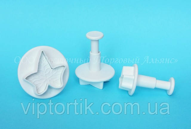 Плунжер з відбитком — Лист в'юнка малий, фото 1