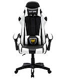 Спортивне крісло EXT ONE White Офисное кресло компьютерное Стул игровой Кресло спорт Поворотне крісло ігрове, фото 5