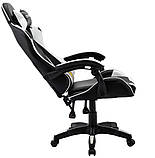 Спортивне крісло EXT ONE White Офисное кресло компьютерное Стул игровой Кресло спорт Поворотне крісло ігрове, фото 2