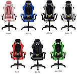 Спортивне крісло EXT ONE White Офисное кресло компьютерное Стул игровой Кресло спорт Поворотне крісло ігрове, фото 8