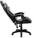 Компютерне крісло EXT ONE СІРЕ Офісне крісло Компютерне крісло спортивне Геймерское кресло компьютерное кресло, фото 7