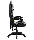 Крісло геймерське EXT ONE сіре Ігрове крісло Спортивное компьютерное кресло кресло игровое компьютерное Стул, фото 2