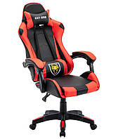 Геймерське ігрове крісло із подушками EXT ONE Red Офисное кресло компьютерное Стул игровой Кресло спорт